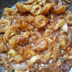 รูปของ Cumi Tepung Saus Teriyaki