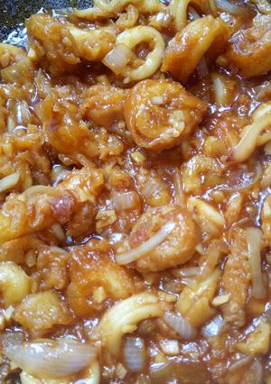 Foto resep Cumi Tepung Saus Teriyaki