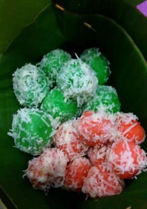 Foto resep Klepon Merah Ijo
