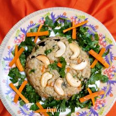 A picture of Oats Upma.
