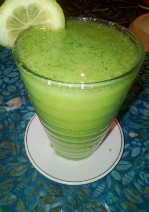 صورة لوصفة عصير ليمون ونعنع