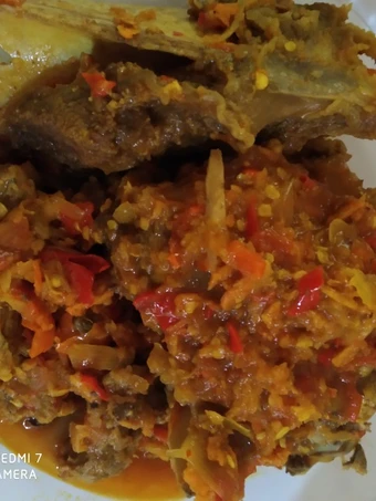Cara Gampang Membuat Resep Iga sapi/kambing balado mantap yang Bisa Manjain Lidah