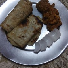 A picture of Masala chaap.