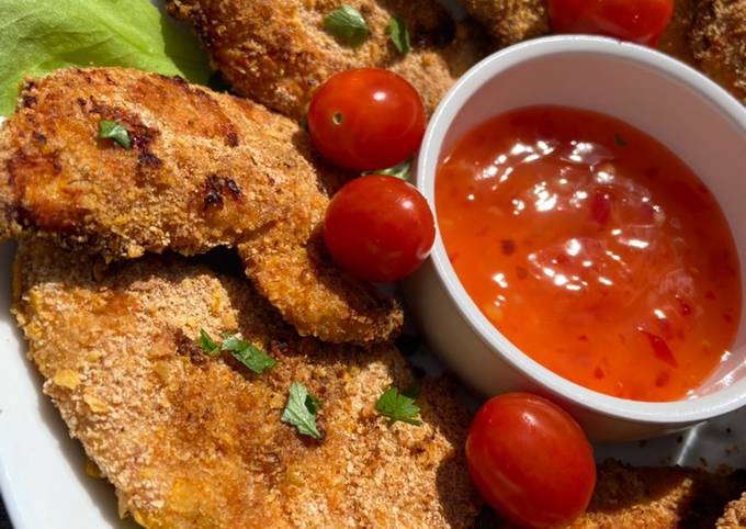 Recipe of Perfect Skinny oven fried chicken