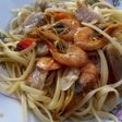 Spaghetti oglio olio sederhana