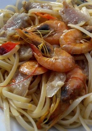 Foto resep Spaghetti oglio olio sederhana