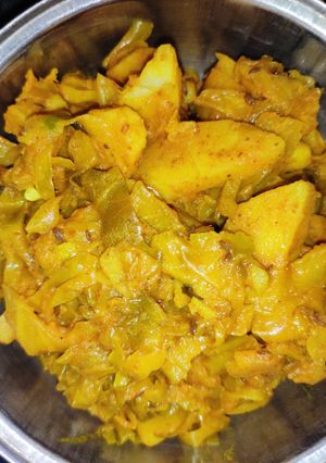 पत्ता गोभी की सब्जी (patta gobi ki sabzi recipe in Hindi) रेसिपी मुख्य फोटो