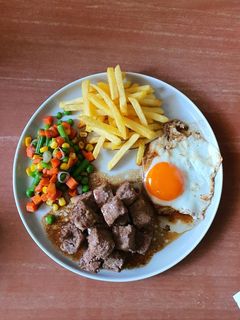 Foto resep Saikoro Wagyu Steak Yakiniku