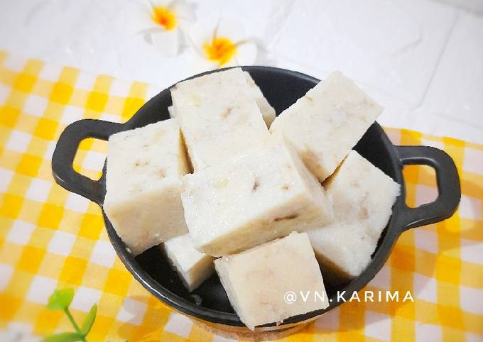 Resep Puding Pisang Roti (Snack Tinggi Kalori), Bisa Manjain Lidah