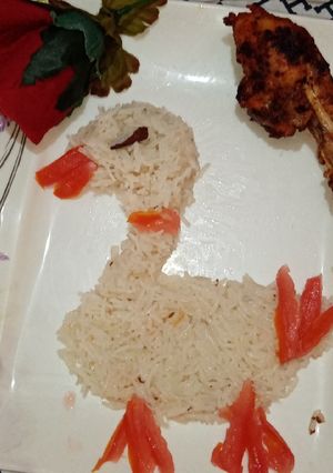 A picture of Zeera rice.