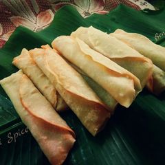 A picture of Patishapta (Bengali Traditional Dessert).