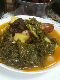 Una foto de Kale con Sacramentos