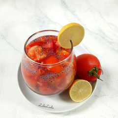 รูปของ Es Tomat Lemon Selasih