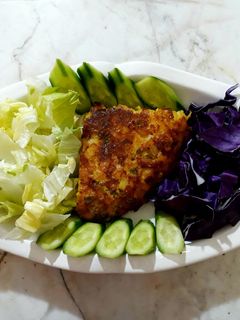عکسی از دستور کوکوی مرغ🍗🥗