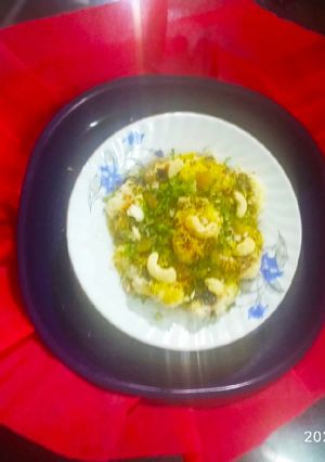 A picture of Shahi Amiri Dhokla.