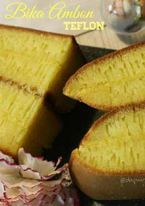 Foto resep Bika Ambon versi teflon