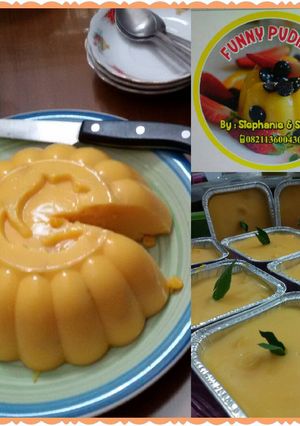 Foto resep Pudding Jagung Legit