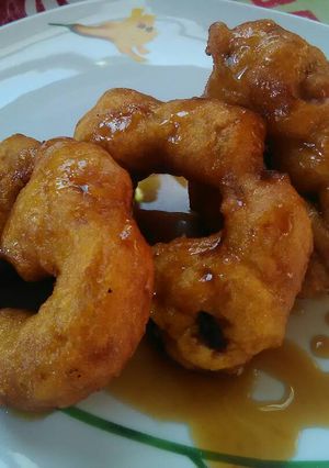 Una foto de Picarones