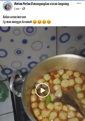 Foto resep Bakso Mini Neraka/Ide Jualan Puasa