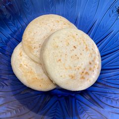 A picture of Dad’s Arepa.