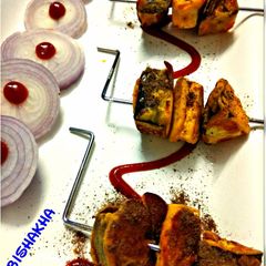 A picture of Brinjal Tikka.
