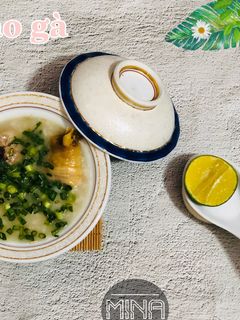 Hình của món Cháo gà -ăn dặm.