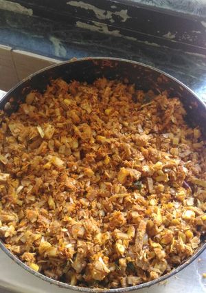A picture of Jackfruit sabji.