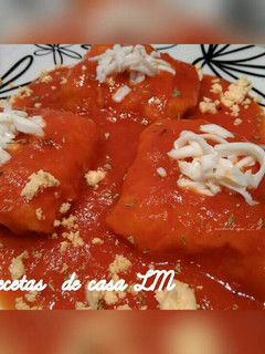Una foto de Bacalao con tomate