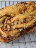 Babka Almond Selai Kurma metode Tangzhong