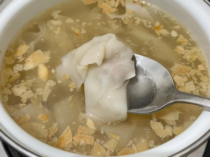 Cara Gampang Membikin Resep  Pangsit Ayam Kuah Sup dan Goreng yang Enak Banget, Menggugah Selera