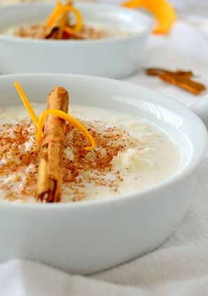 Una foto de Arroz con leche al estilo de mi madre