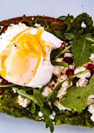 Une photo de Avocado toast