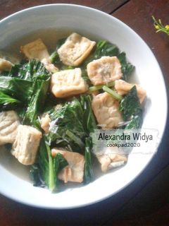 Foto resep Ca Sawi Hijau & Tahu
