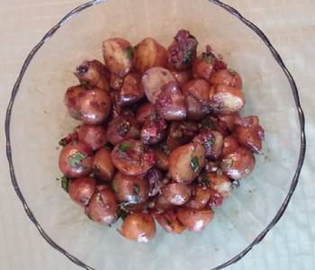 Fast Cooking Methods Balsamic Potato Salad Home Style