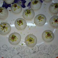 Malai sandesh A picture of Malai sandesh.