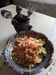 A picture of Quinoa salad.