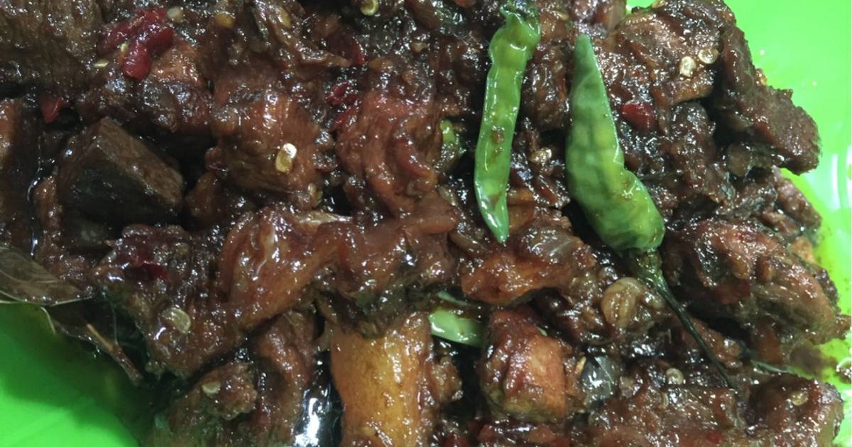 Resep Daging sapi masak gongso oleh Restiva Laily Ventiyani Cookpad