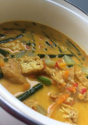 Foto resep Sayur lodeh pedas