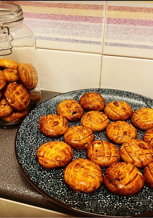 Una foto de Galletas caseras sin lactosa