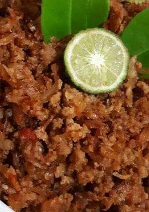 Foto resep Lawar nyiur (kelapa)