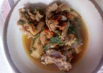 How to Cook Yummy Goat meat peppersoup