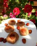 Клубничные кексы