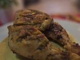 Green chicken tikka