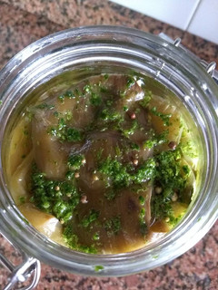 Una foto de Berenjenas al escabeche