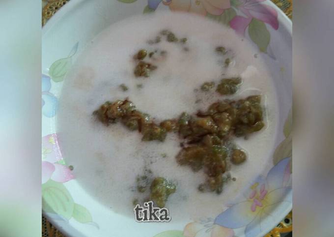 Burjo(bubur kacang hijau)