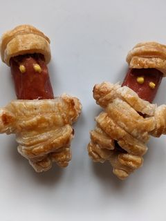 Una foto de Salchimomias terroríficas