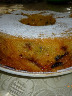 Una foto de Torta de manzana y canela