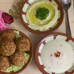 Falafel { Mediterrian Street Food } A picture of Falafel { Mediterrian Street Food }.