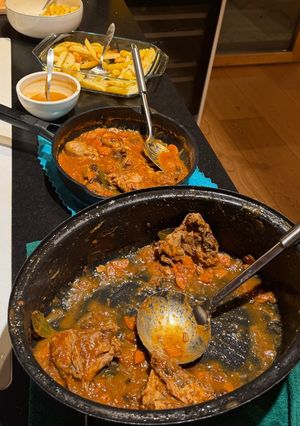 Una foto de Pollo estilo "a la catalana"