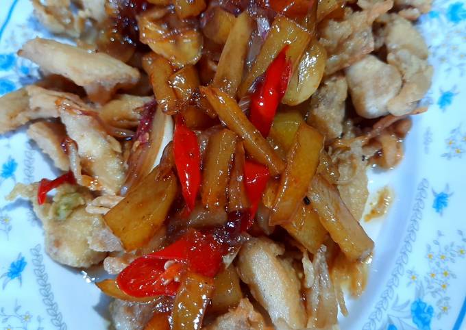 Cara Gampang Membuat Ayam Tepung Saos Asam Manis, Lezat